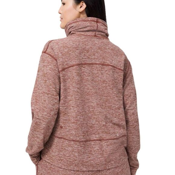 lululemon athletica Tops - Lululemon Ready to Rulu Fleece Pullover
Heathered Savannah